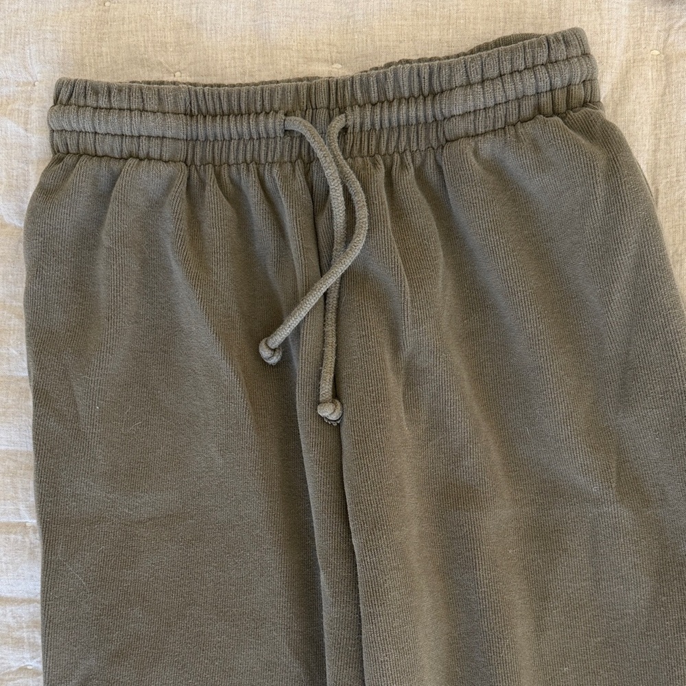 Zara Olive Green Track Pants